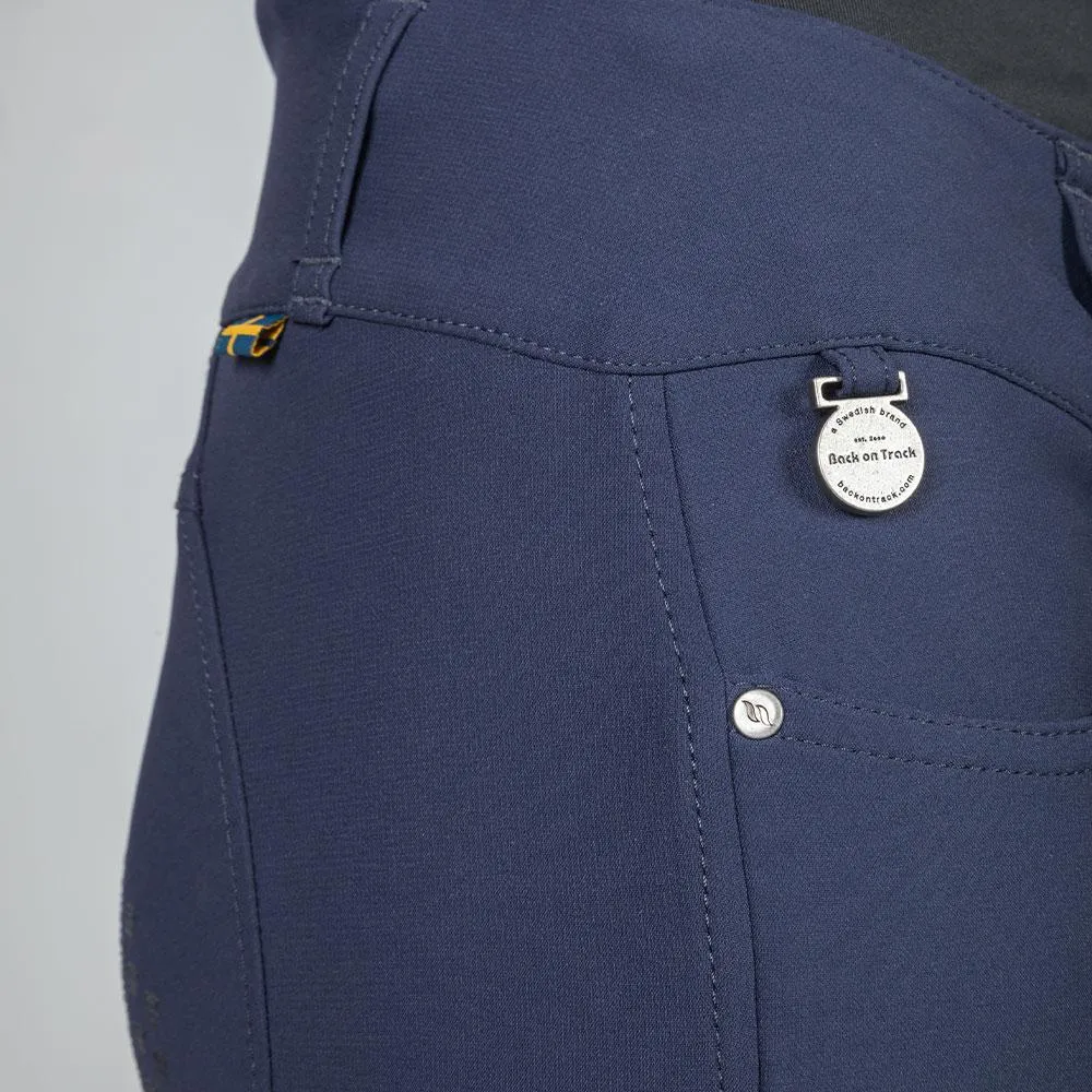 Back on Track Julia Women's KS Riding Breeches pantalon bleu marine