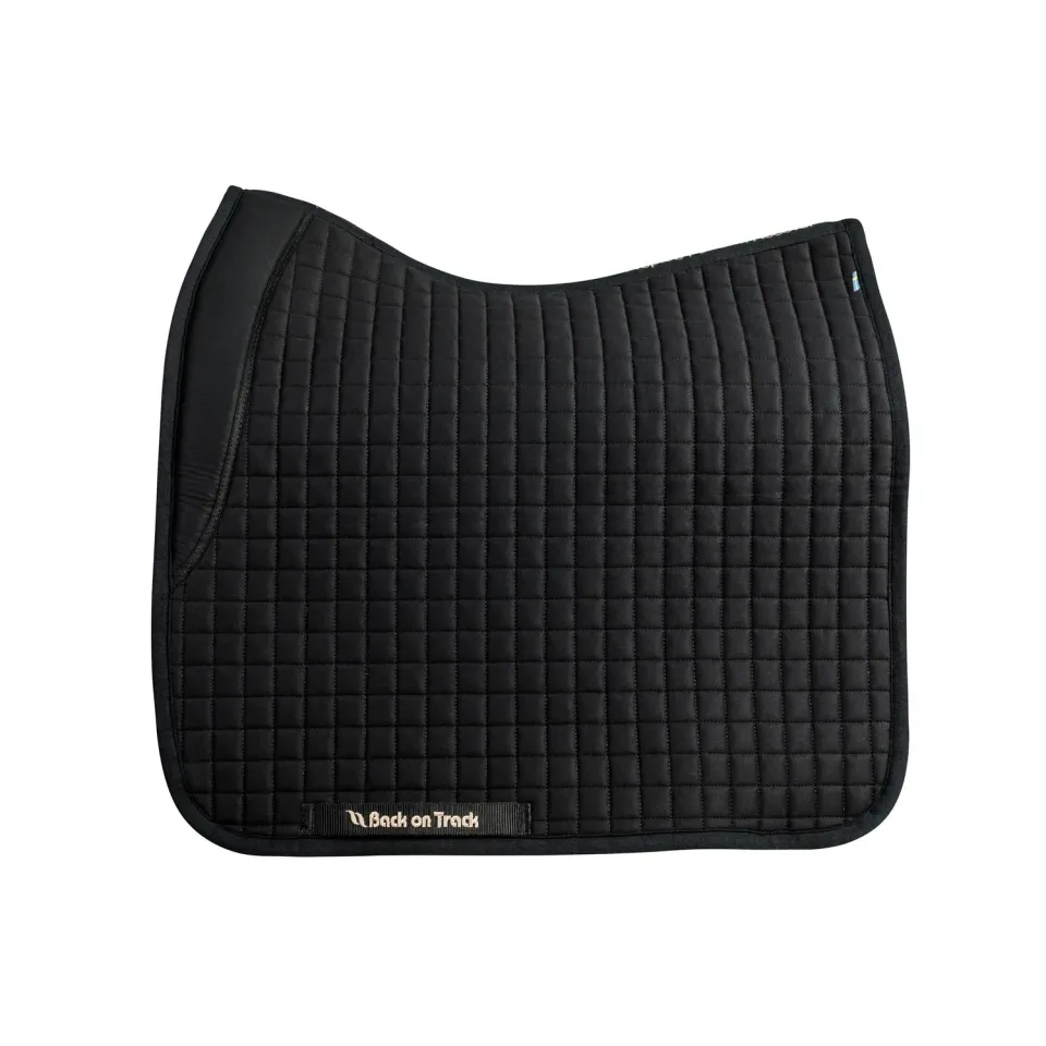 Back on Track No III tapis de selle dressage noir Full FIR