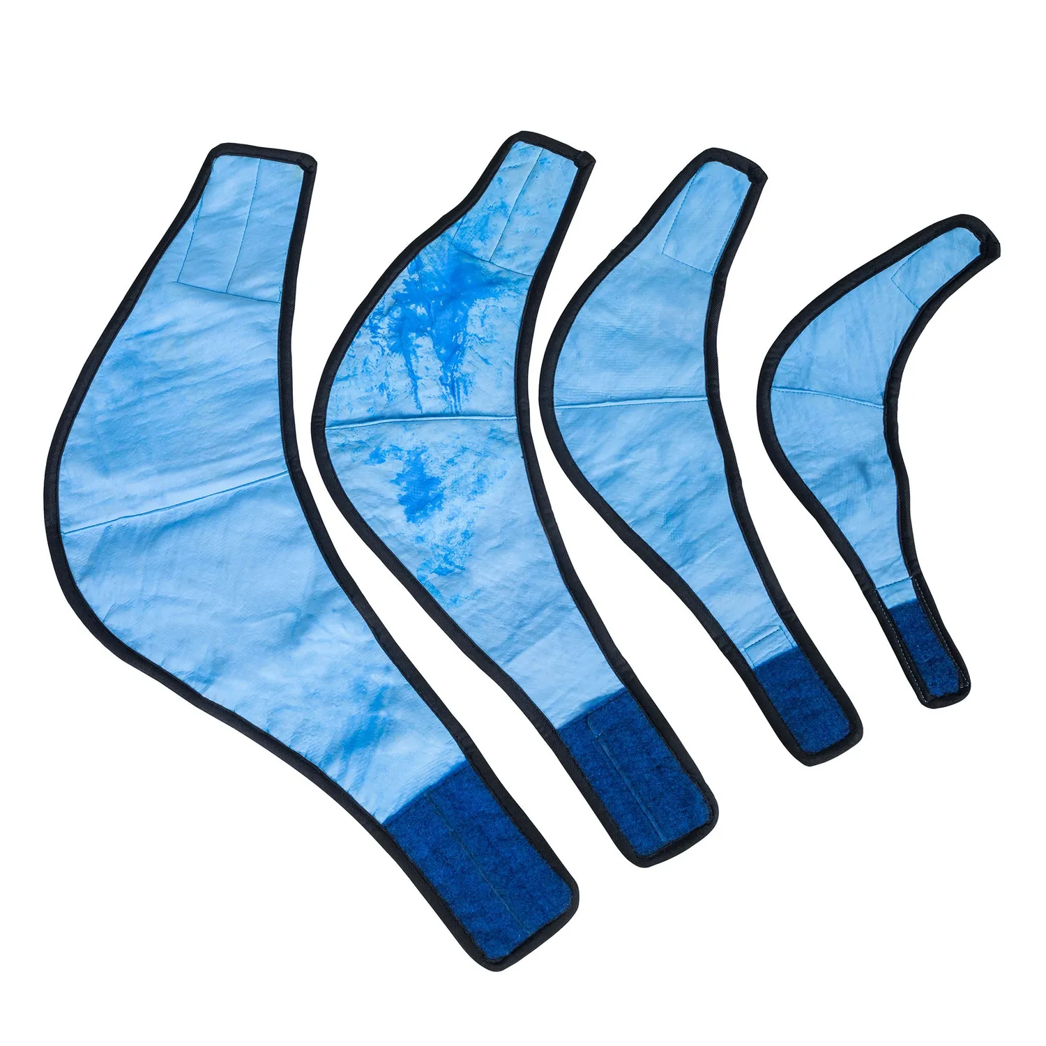 Back on Track Cool on Track bandana chien bleu M rafraîchissant