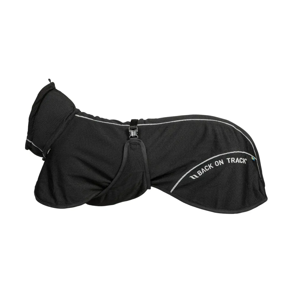 Back on Track Bay Mesh manteau chien noir 50 respirant