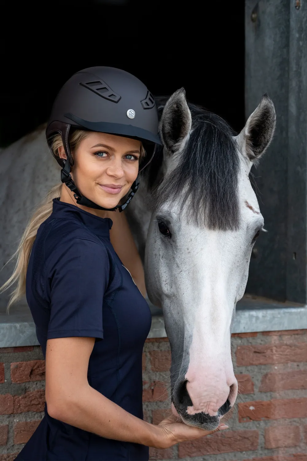 Back on Track EQ3 Lynx casque équitation noir Mips