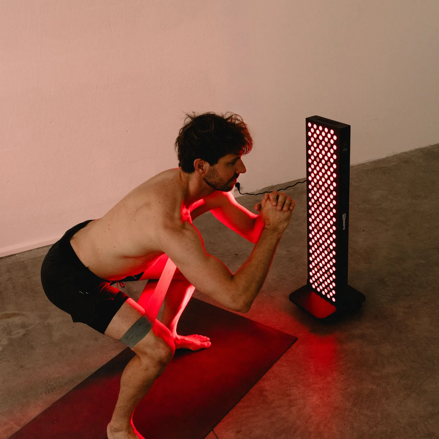 Reboots Relight Pro panneau lumière rouge corps entier