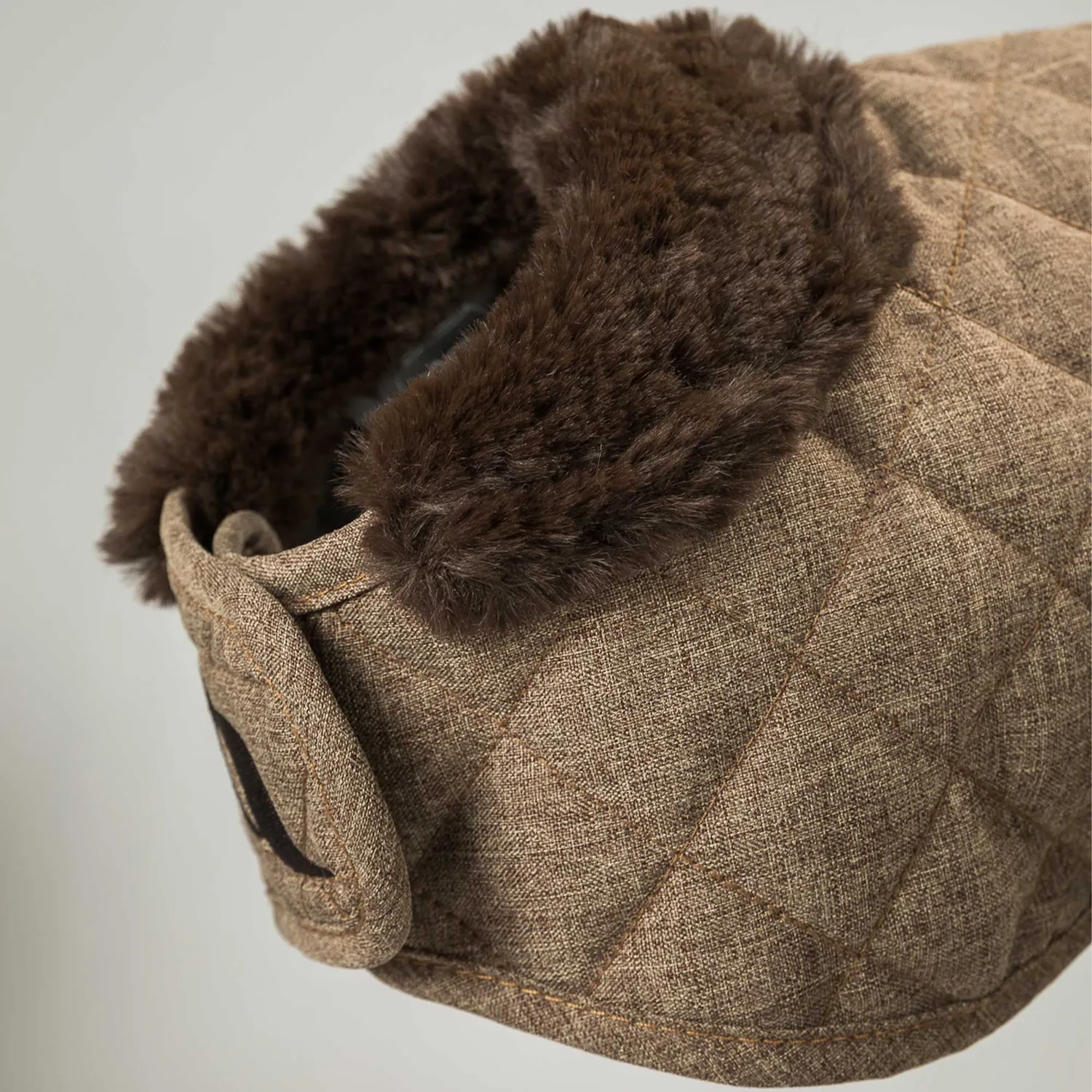 Back on Track Haze Collection manteau chien marron 50 cm matelassé