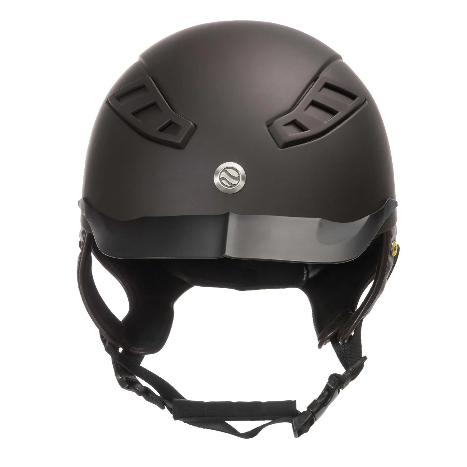 Back on Track EQ3 Lynx casque équitation marron Mips