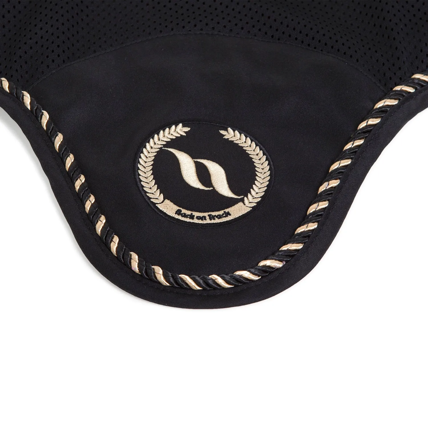 Back on Track Taye bonnet cheval noir Full anti-mouches