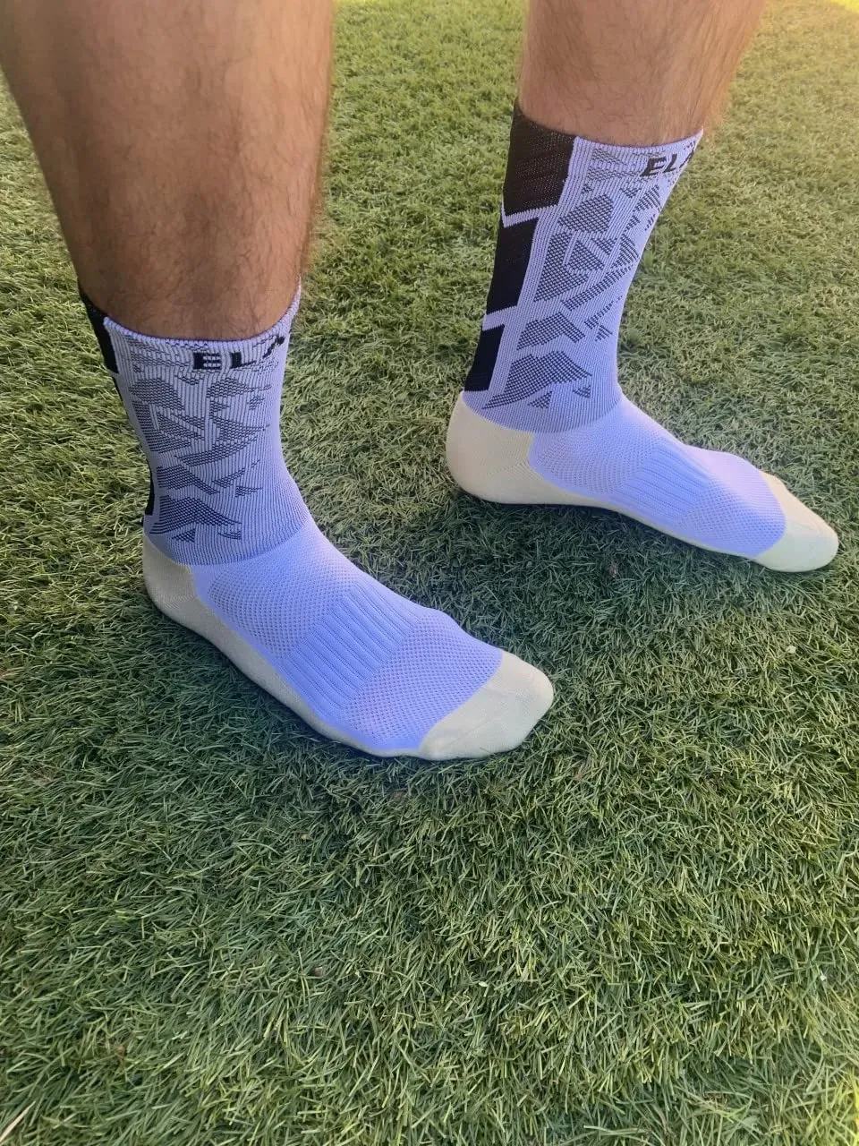 Elastrap Technique Performance chaussettes sport blanches 36-40
