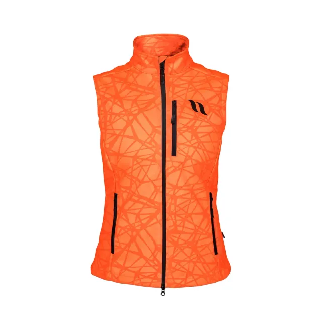 Back on Track Flash gilet femme orange M déperlant