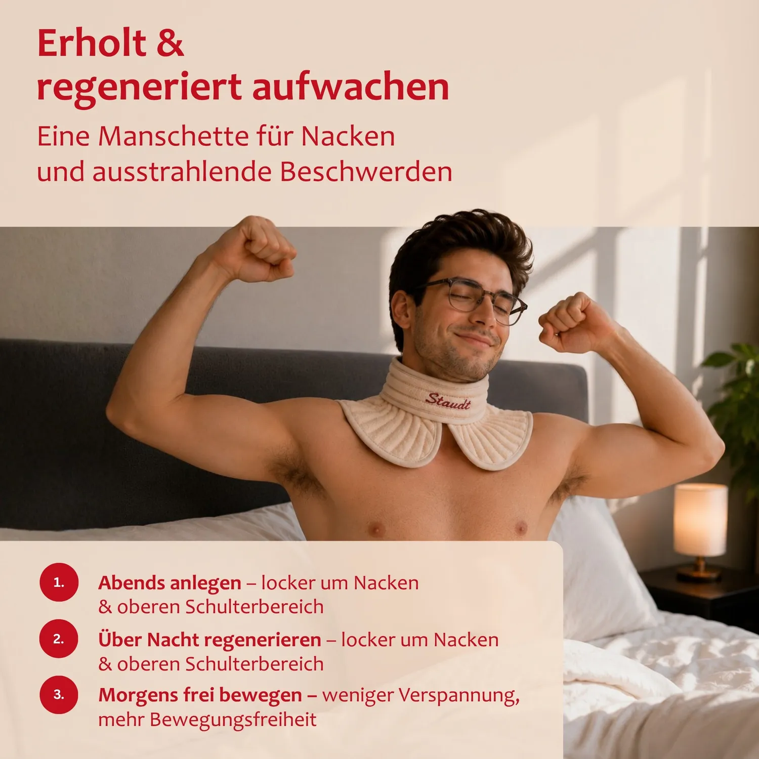 Staudt Nacken-Manschette manchette nuque enveloppante