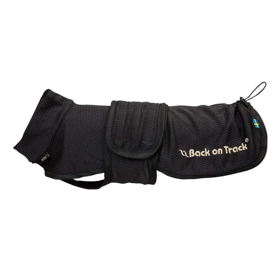 Back on Track Buddy manteau chien noir 50 cm respirant
