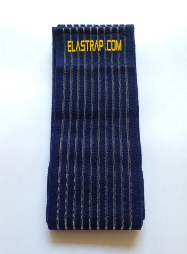 Elastrap bande maintien bleu 180 x 7,5 cm poche glace
