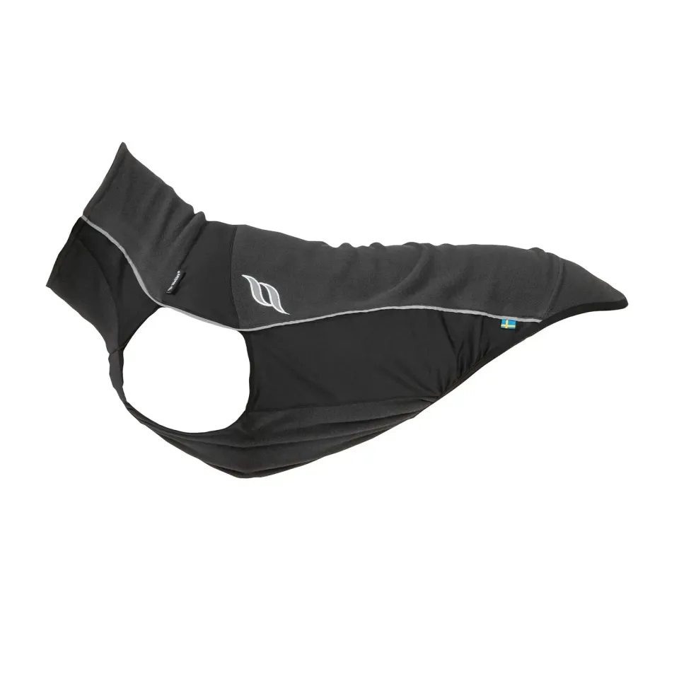 Back on Track Bark combinaison chien noire 45 sous-couche polaire