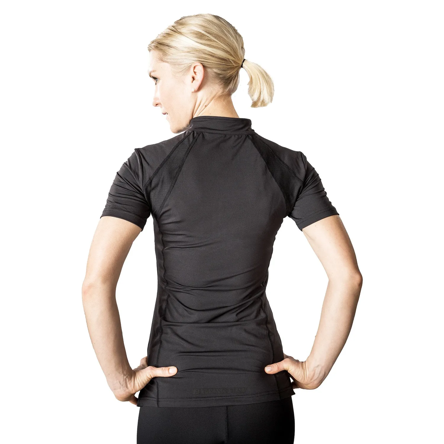 Back on Track Olivia t-shirt femme Iontex noir respirant