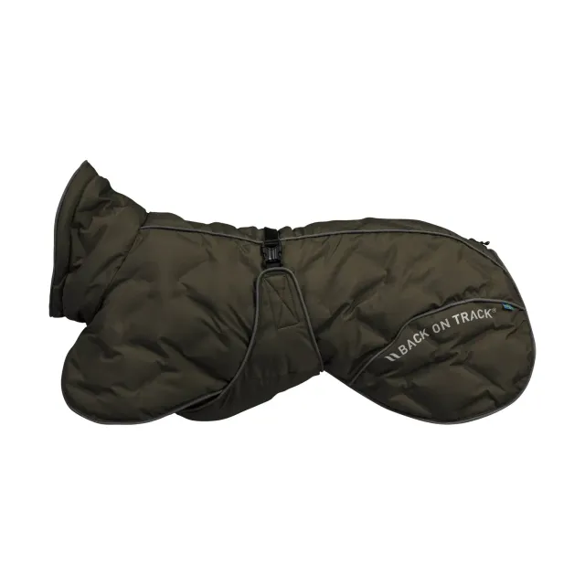 Back on Track Bay manteau chien vert olive imperméable