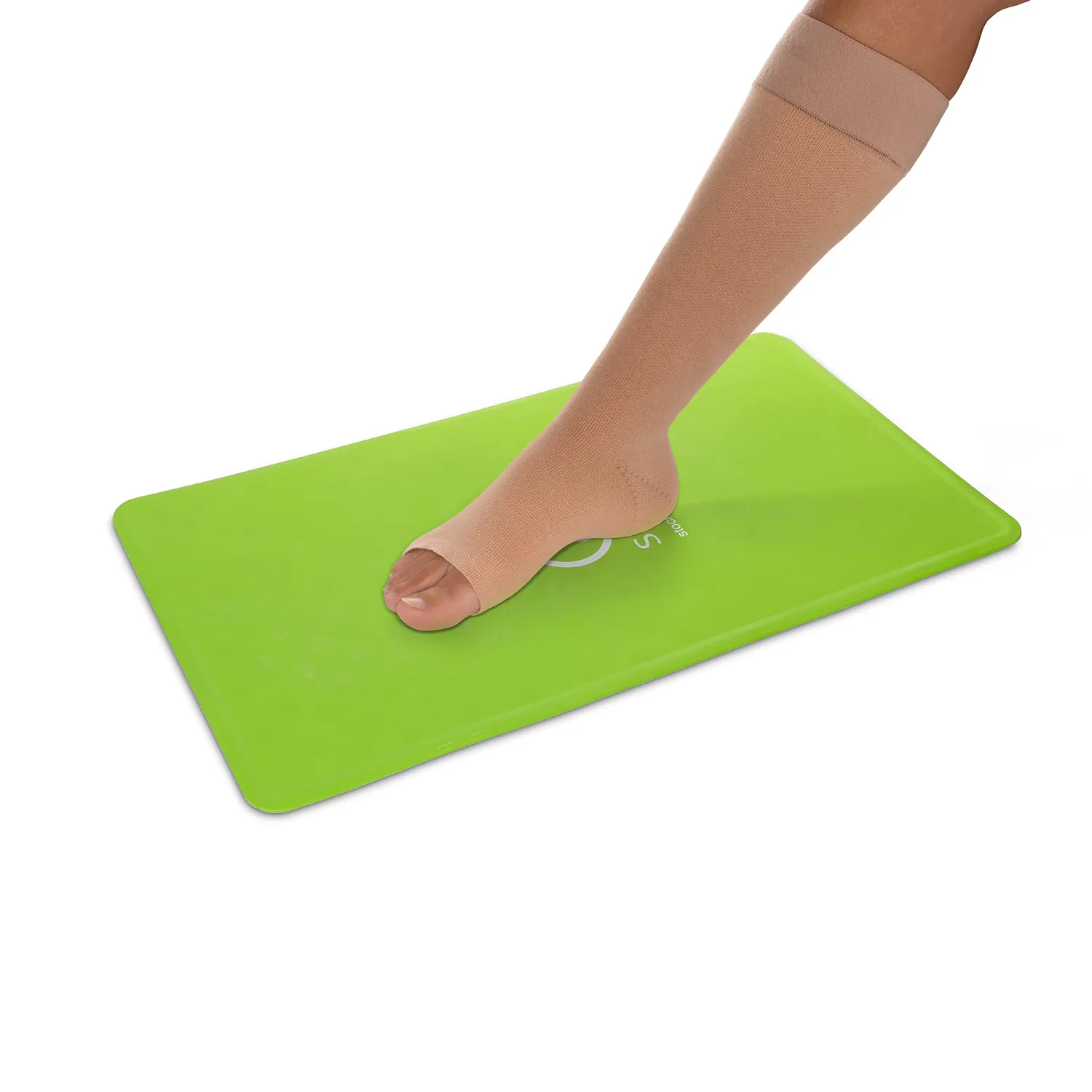 Steve tapis enfile-bas antidérapant position talon