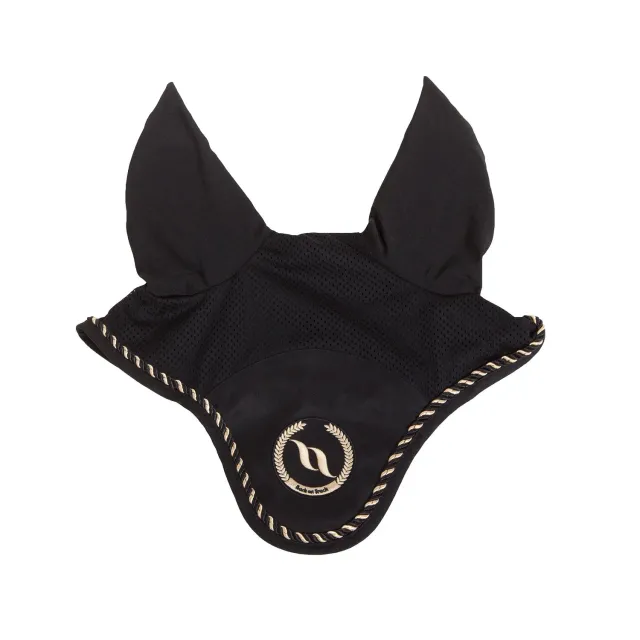Back on Track Taye bonnet cheval noir Full anti-mouches