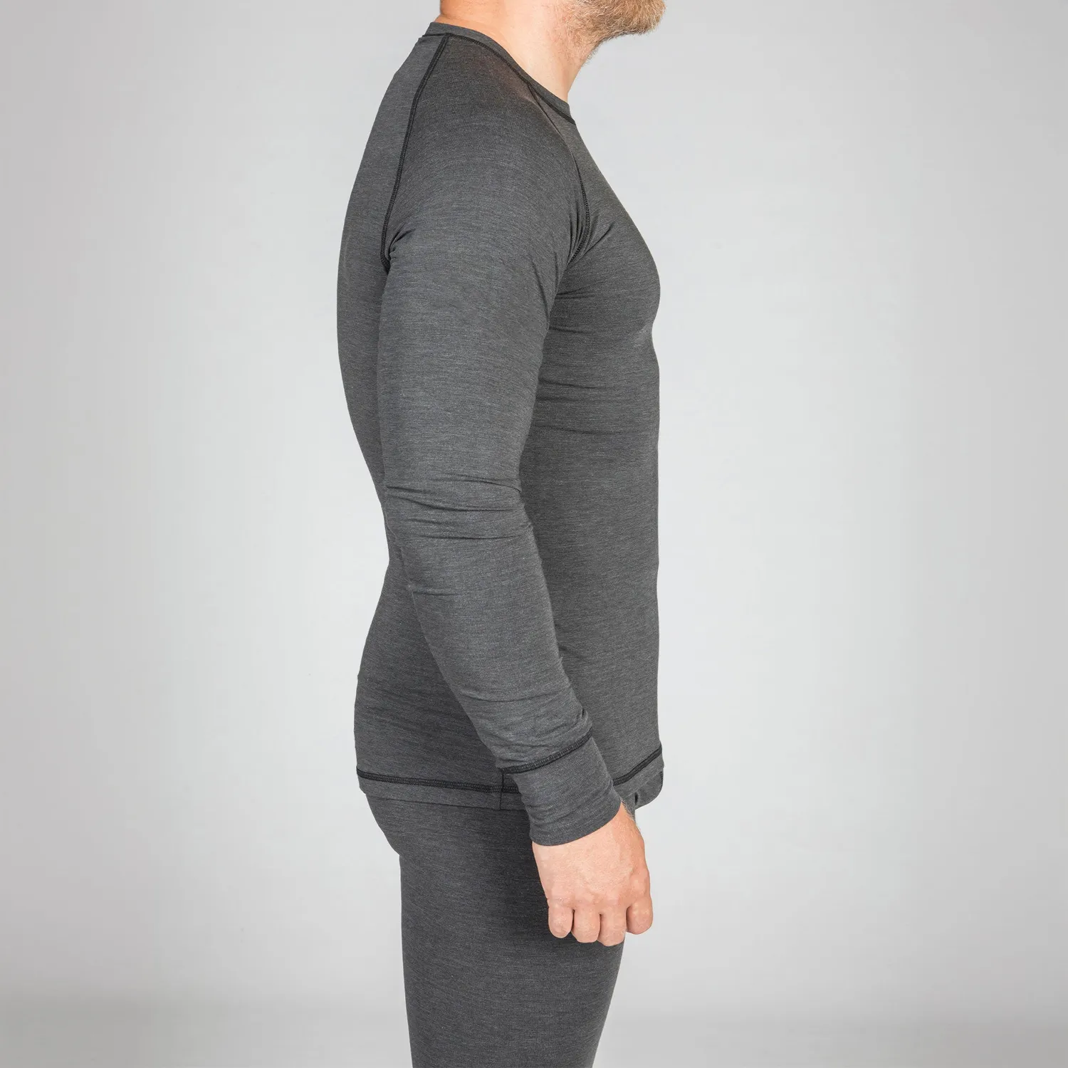 Back on Track Isaac haut thermique homme gris isolant
