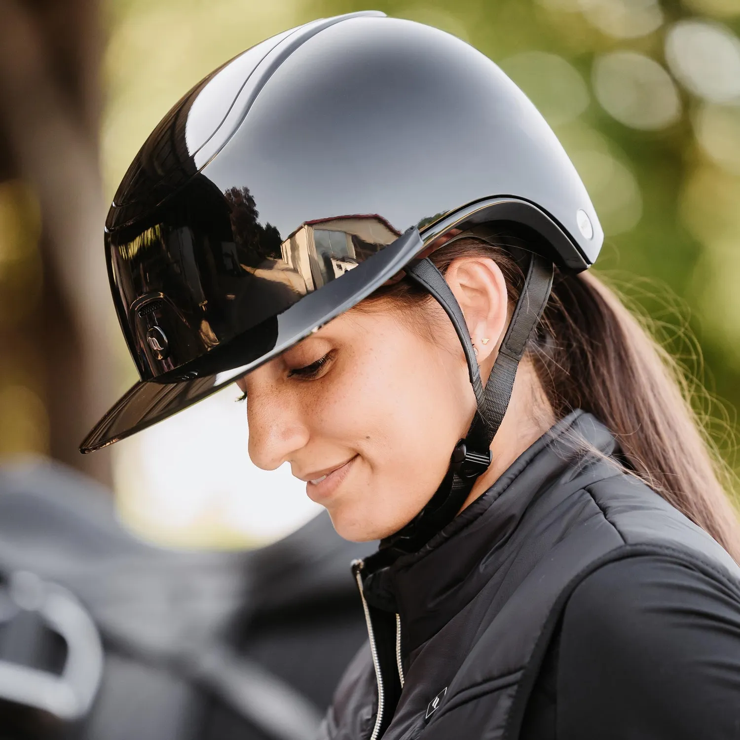Back on Track Strixx casque équitation noir brillant M 55-58 cm