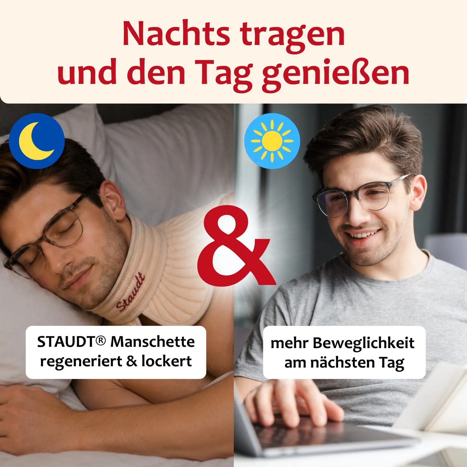 Staudt Nacken-Manschette manchette nuque enveloppante