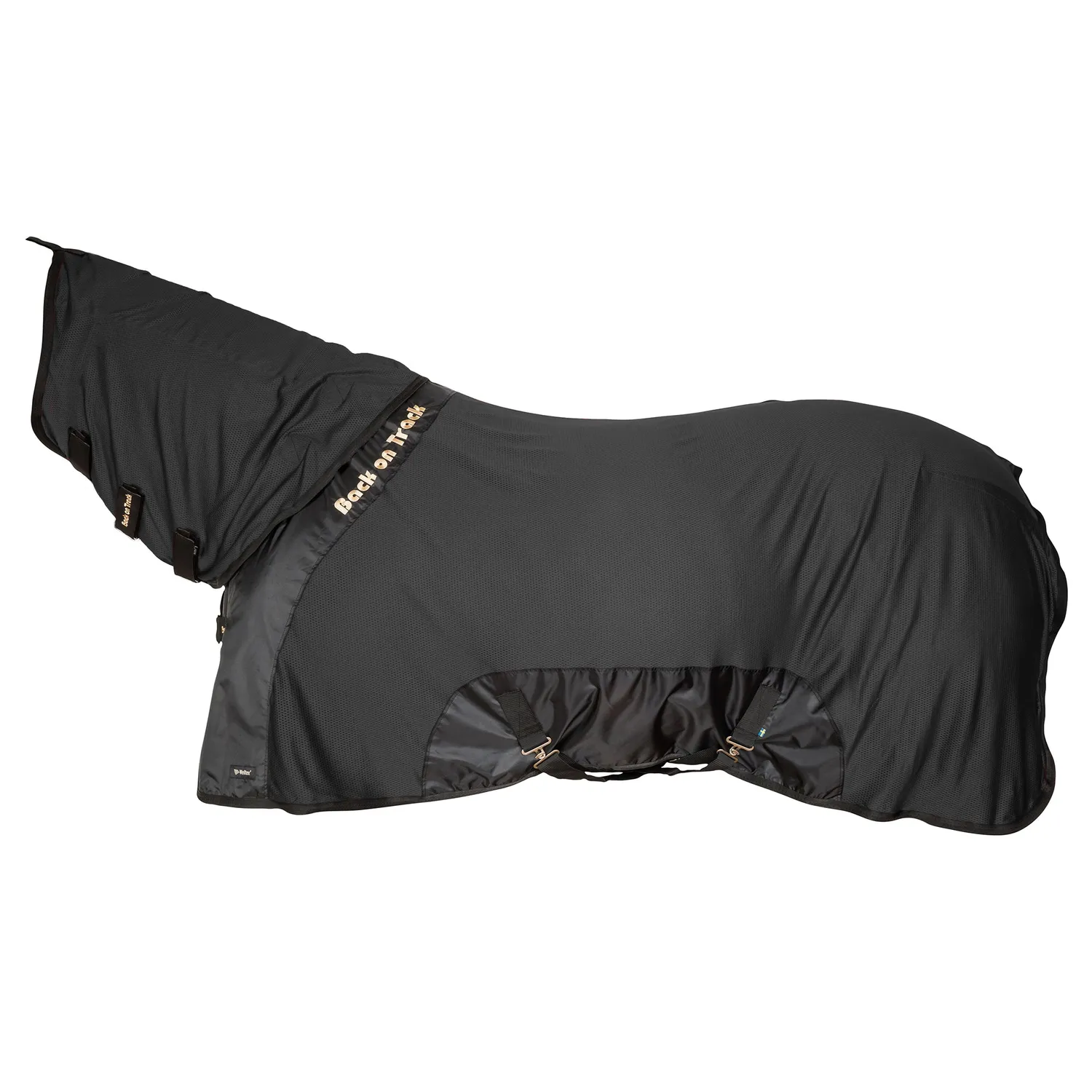 Back on Track Royal Mesh Deluxe couvre-cou cheval noir