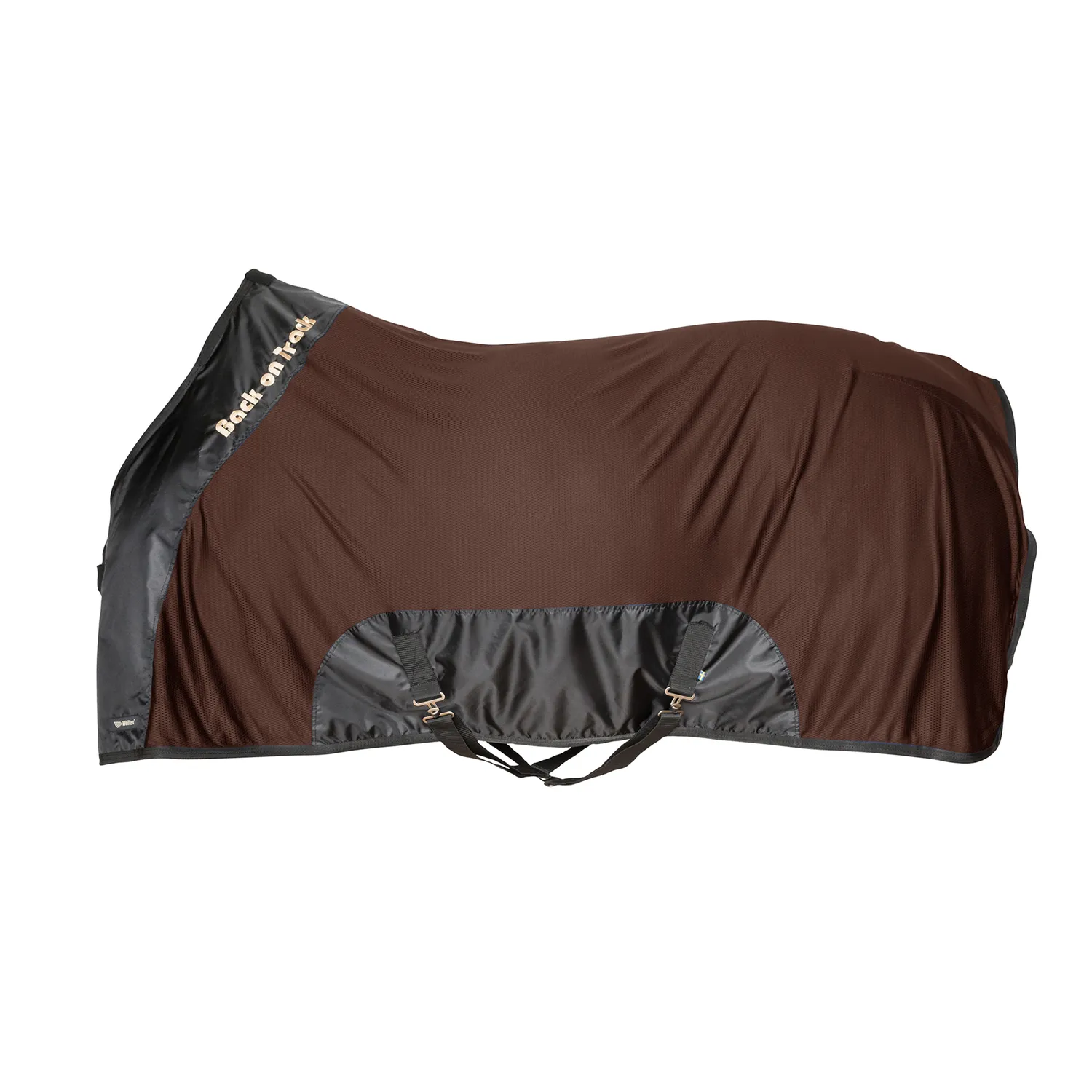 Back on Track Royal Deluxe chemise cheval bleu maille