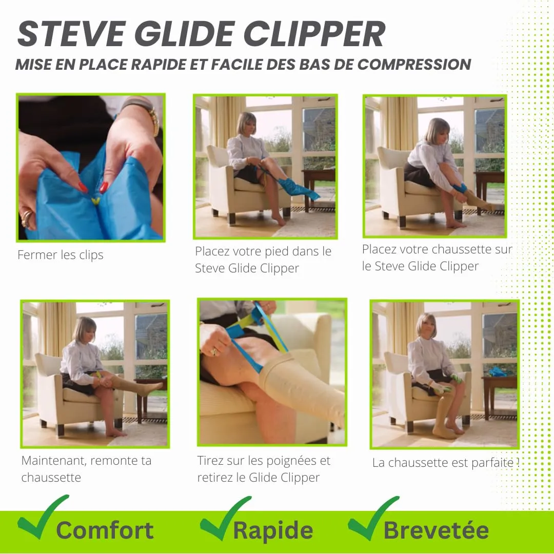 Steve Glide Clipper enfile-bas bouts ouverts et fermés