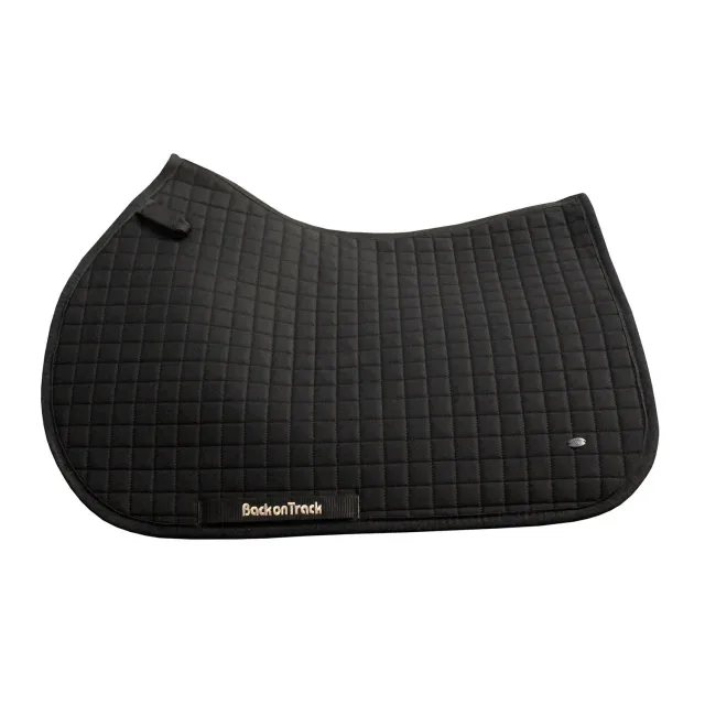 Back on Track No 2 tapis selle jumping noir dégarrotté