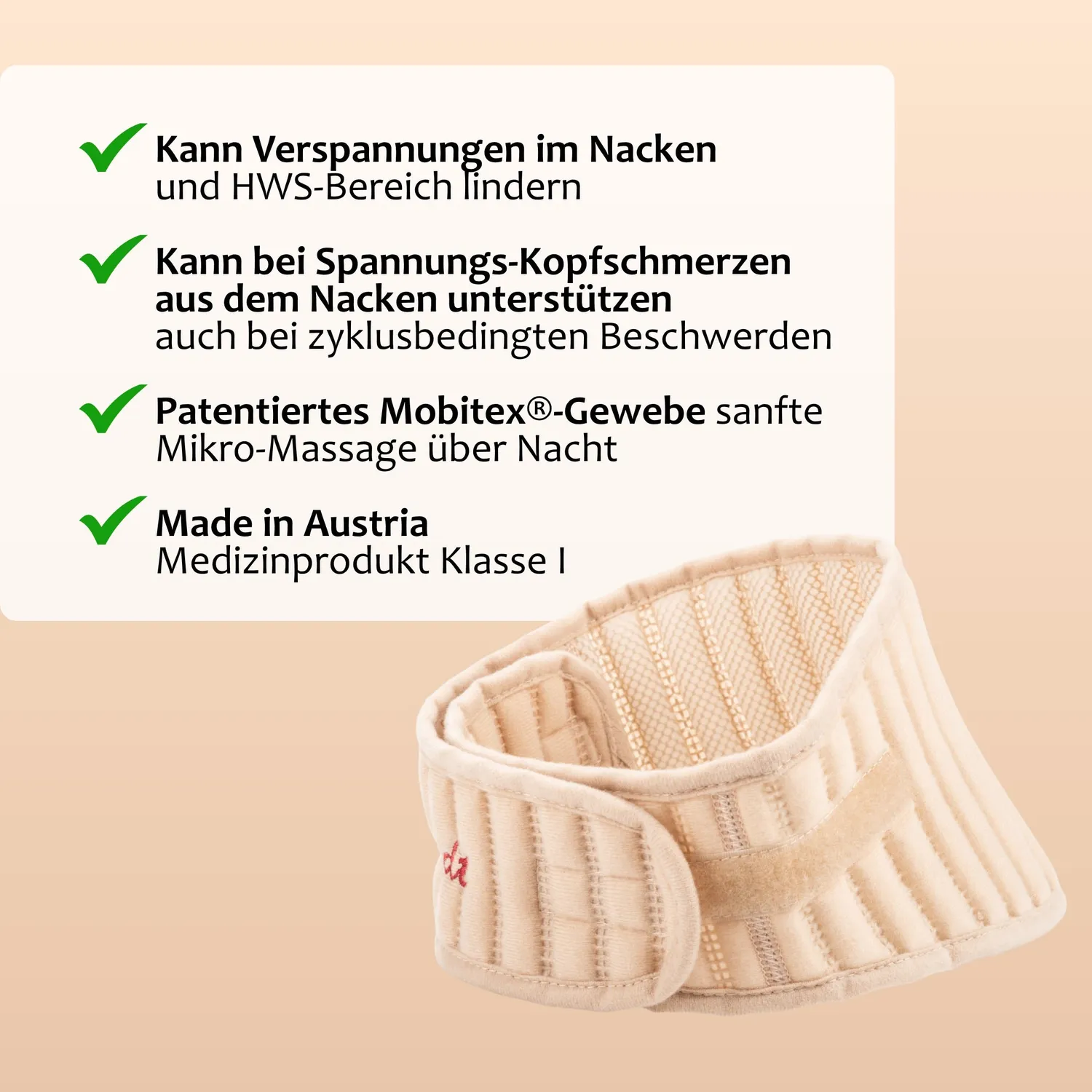 Staudt Bande nuque cervicale souple