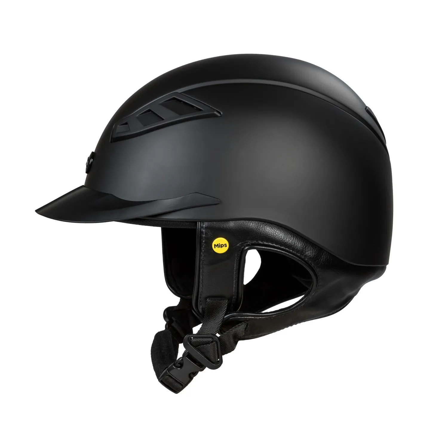 Back on Track Lynx II Smooth Top casque équitation noir MIPS
