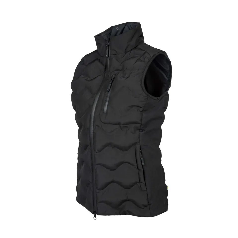 Back on Track Outtrakk gilet matelassé femme noir respirant