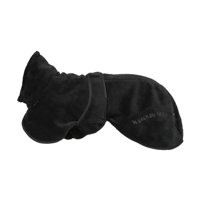 Back on Track Bay manteau séchage chien noir 50 séchage rapide