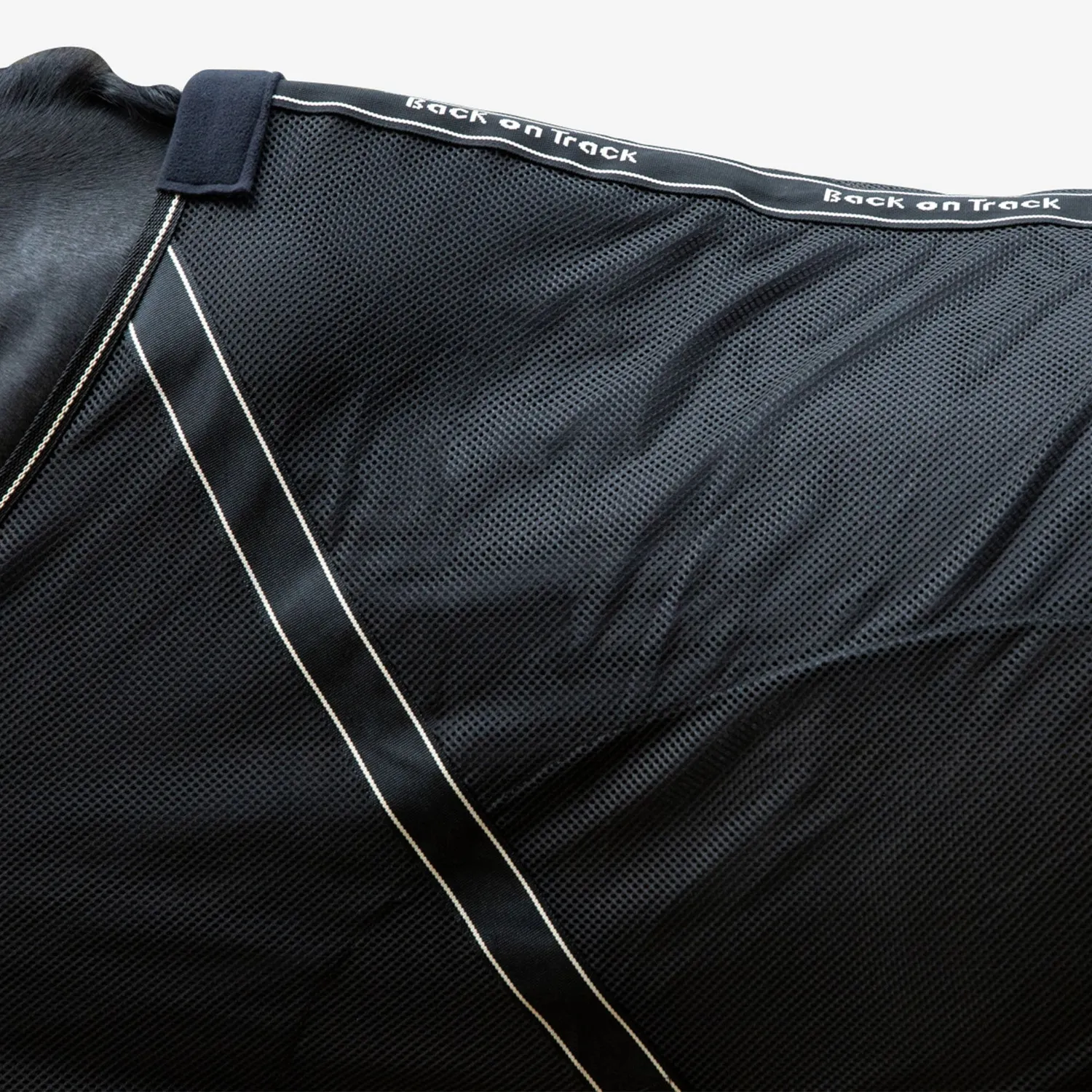 Back on Track Sienna chemise cheval noir 145 cm respirante