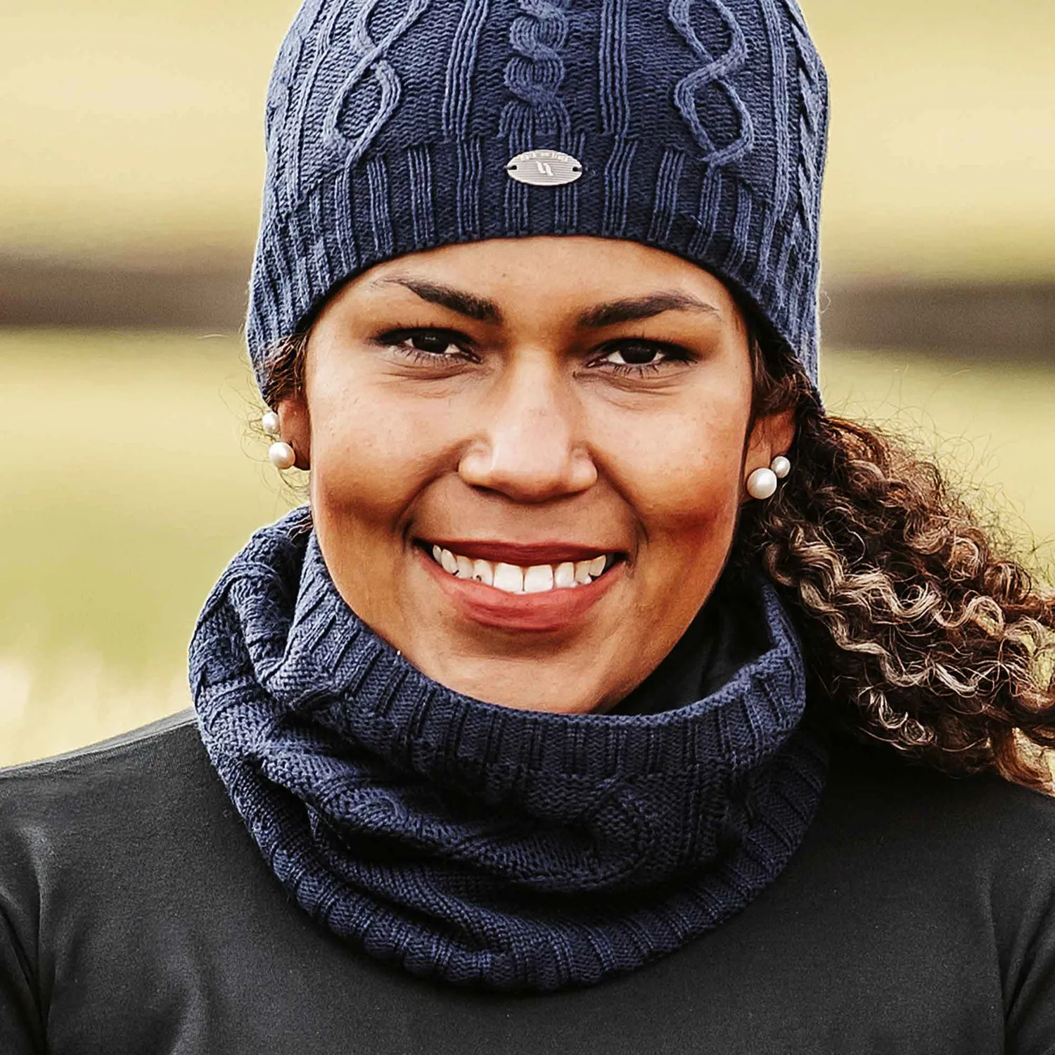 Back on Track Daisy snood tour de cou gris clair thermique