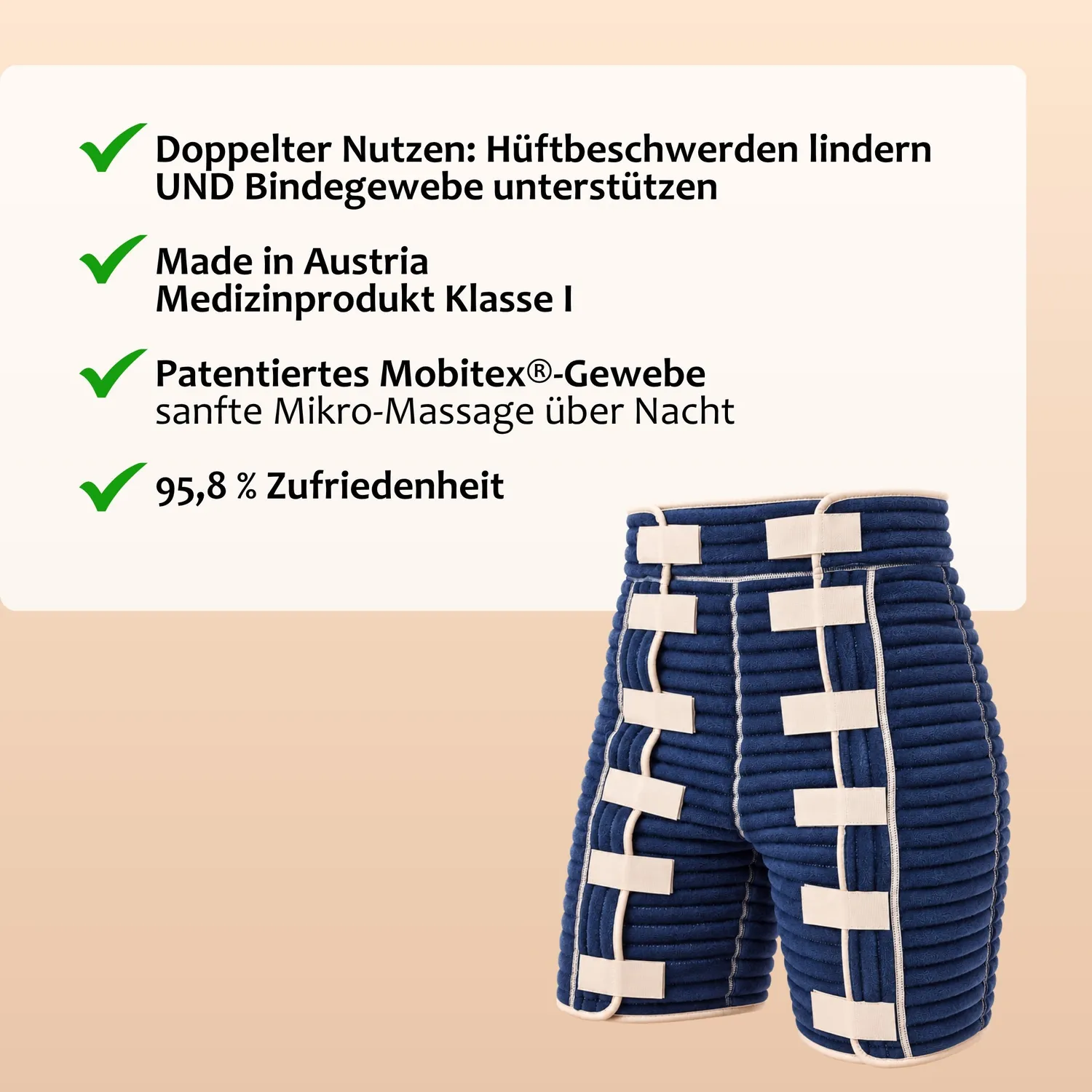 Staudt Hüfthose short de hanche thérapeutique