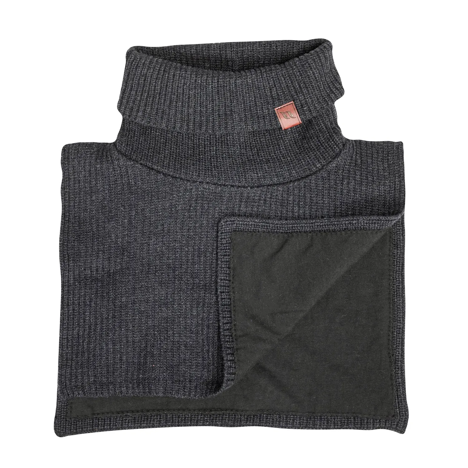 Back on Track Eli cache-cou laine gris foncé TU