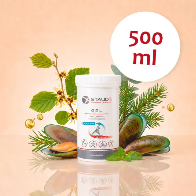 Staudt gel recharge 500 ml jambes circulation fraîcheur
