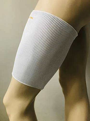 Elastrap protège-cuisse blanc L-XL 54-59 cm compression