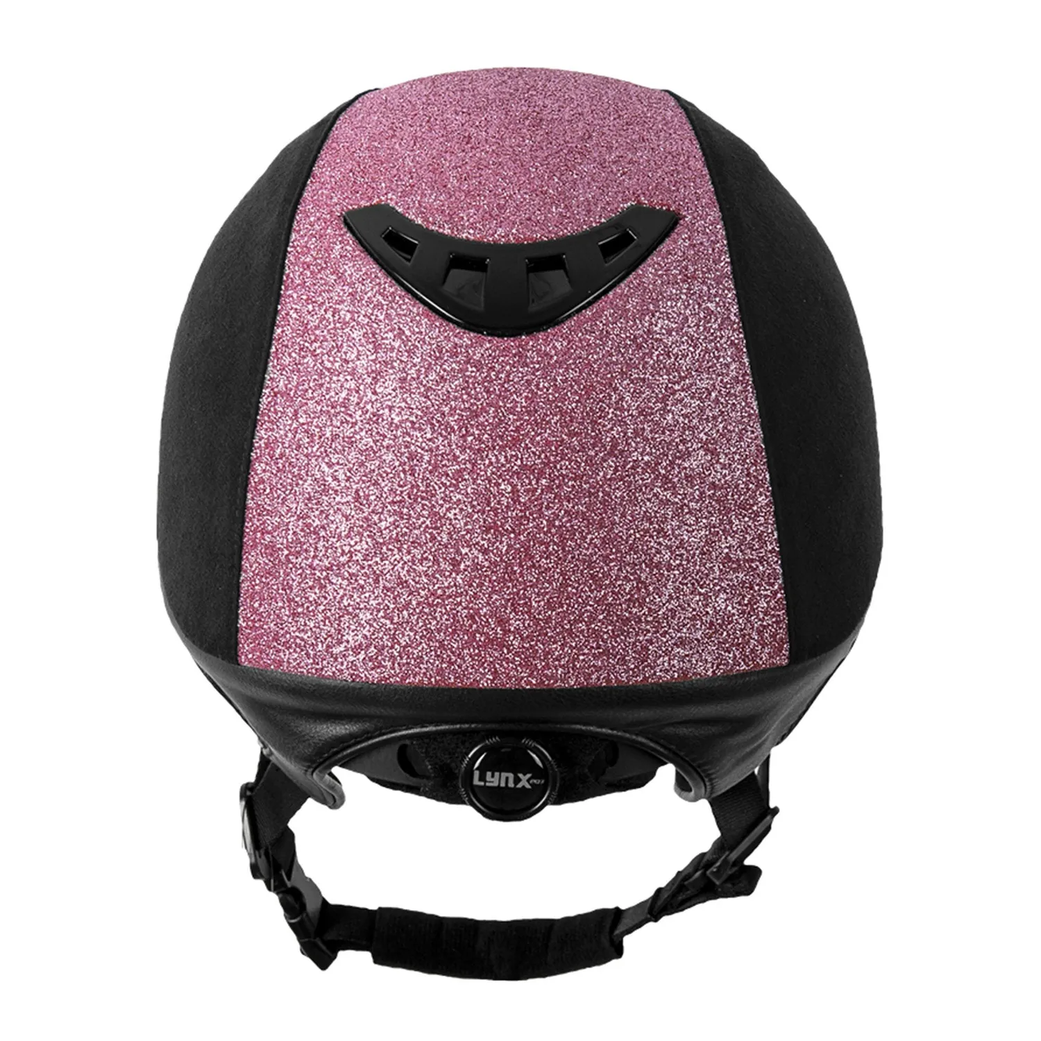 Back on Track EQ3 Lynx casque équitation rose M pailleté