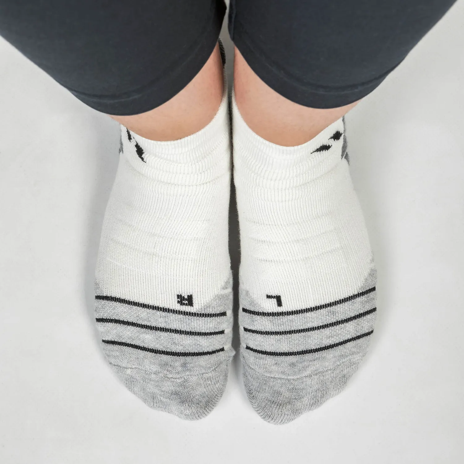 Back on Track Aspen chaussettes basses blanc S thermorégulantes