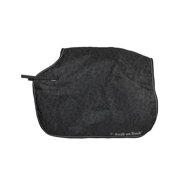 Back on Track Outtrakk couvre-reins cheval noir réfléchissant