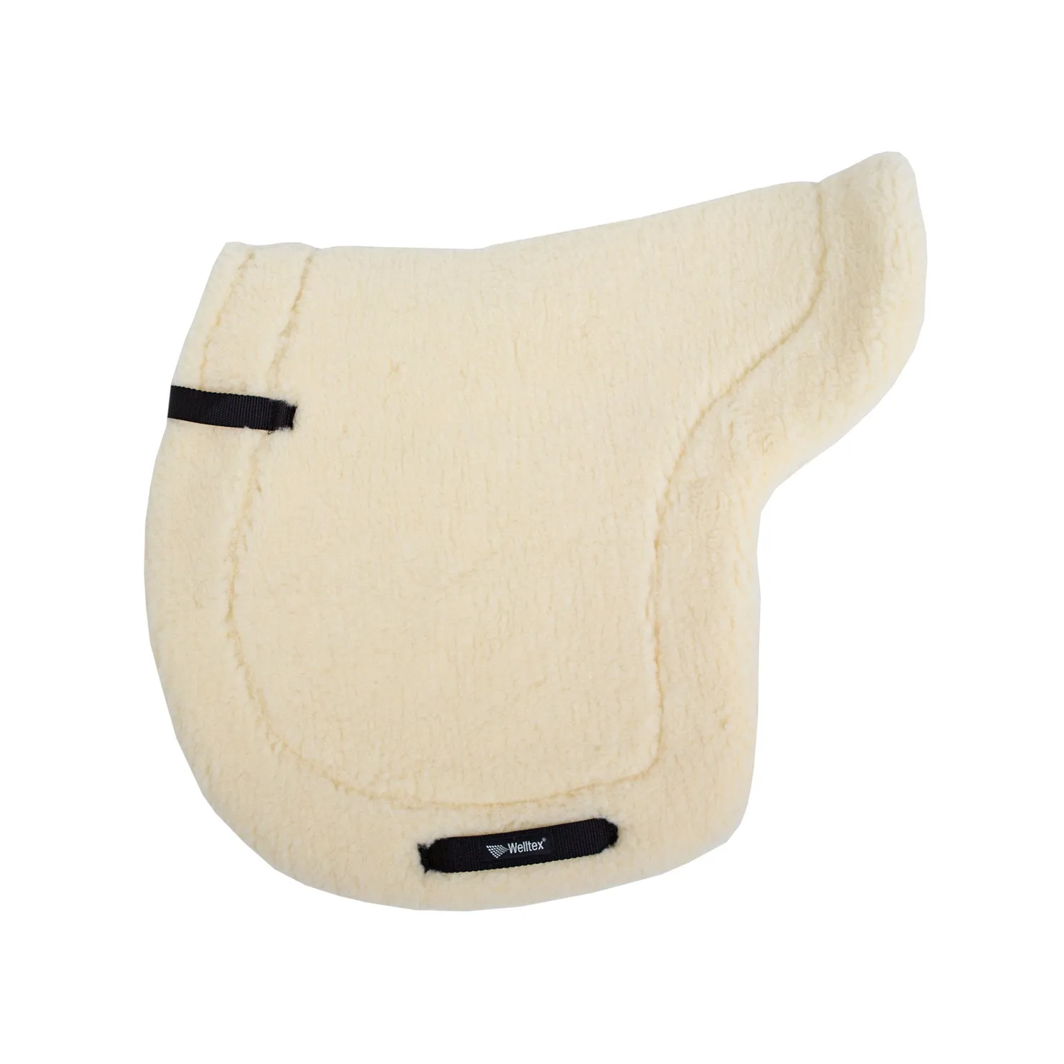 Back on Track Teddy tapis de selle beige fausse fourrure