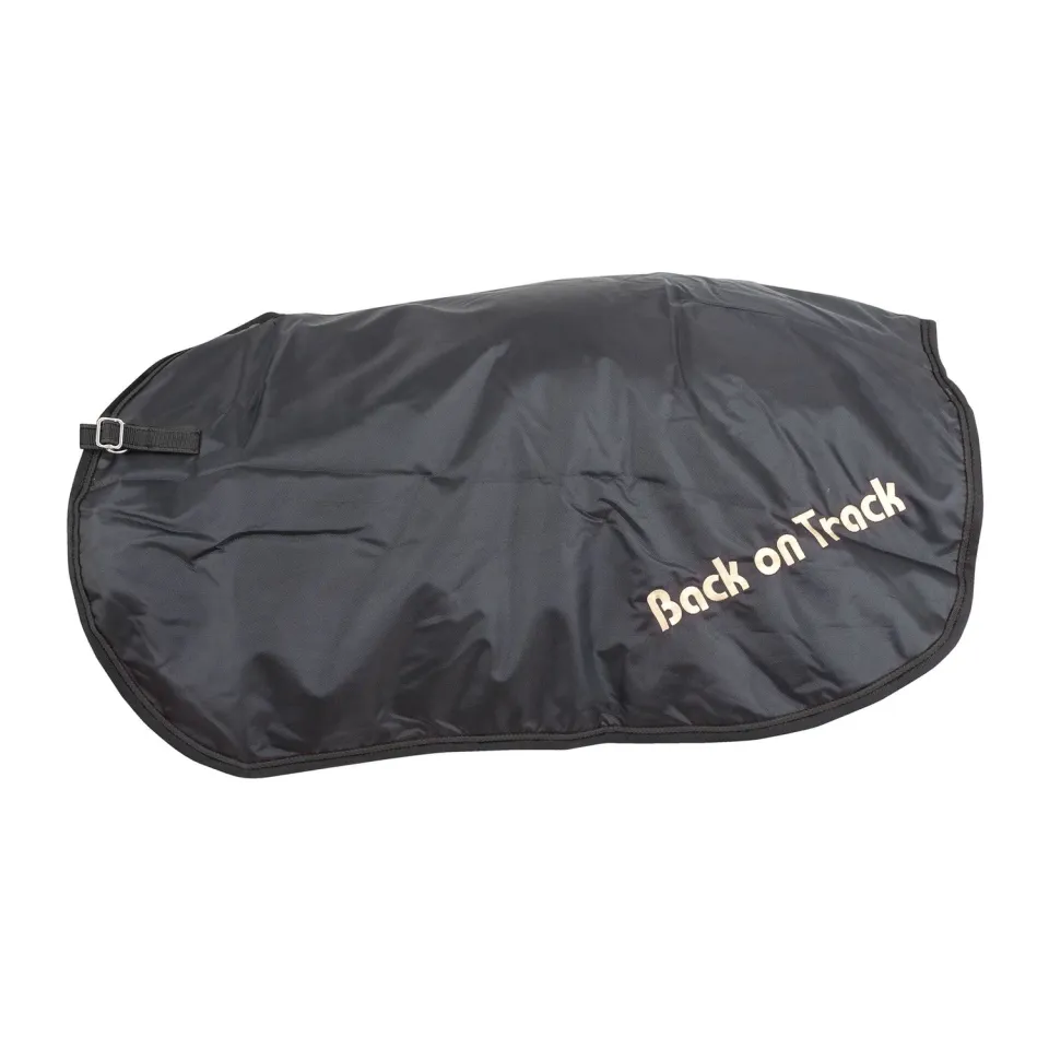 Back on Track couvre-reins noir 135 cm muscles chauds