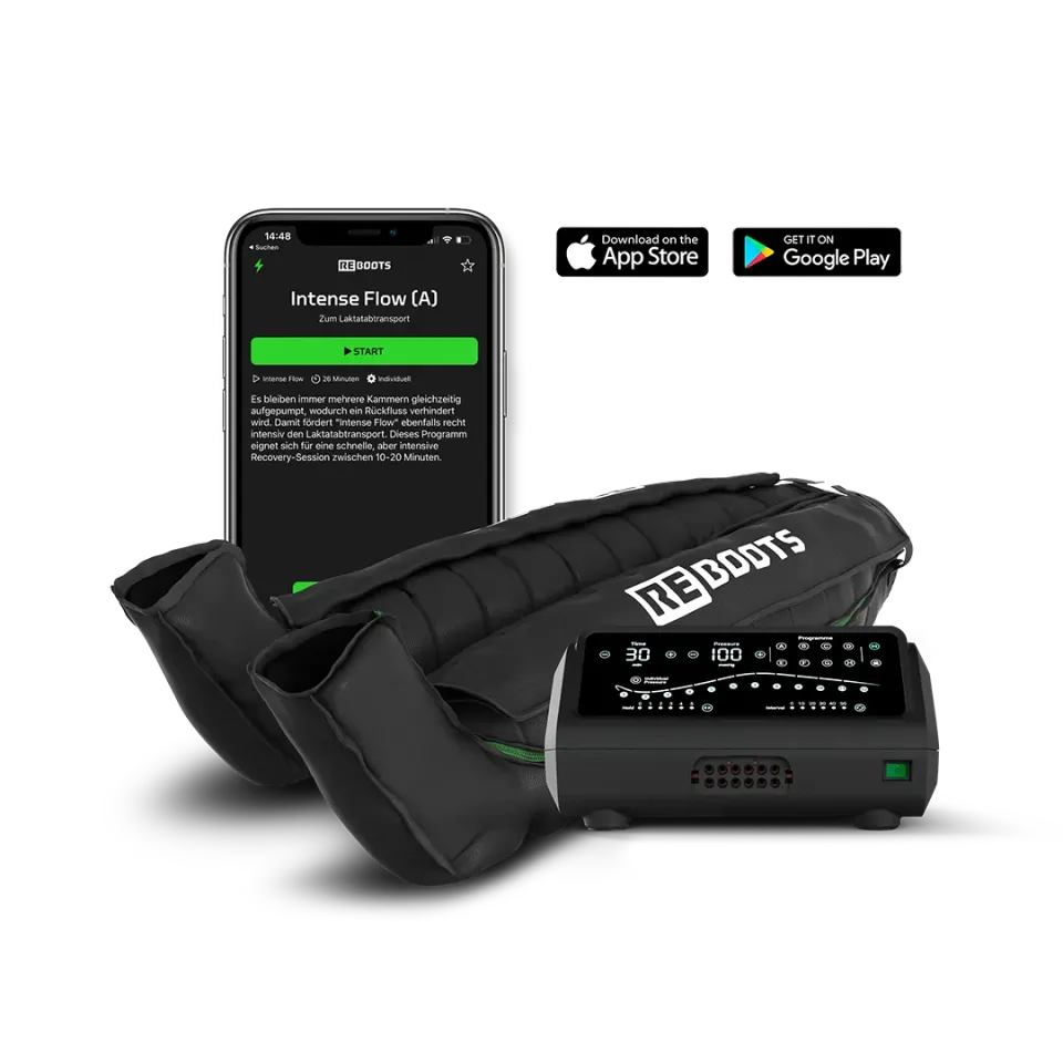 Reboots One Pro bottes pressothérapie reconditionné 240 mmHg