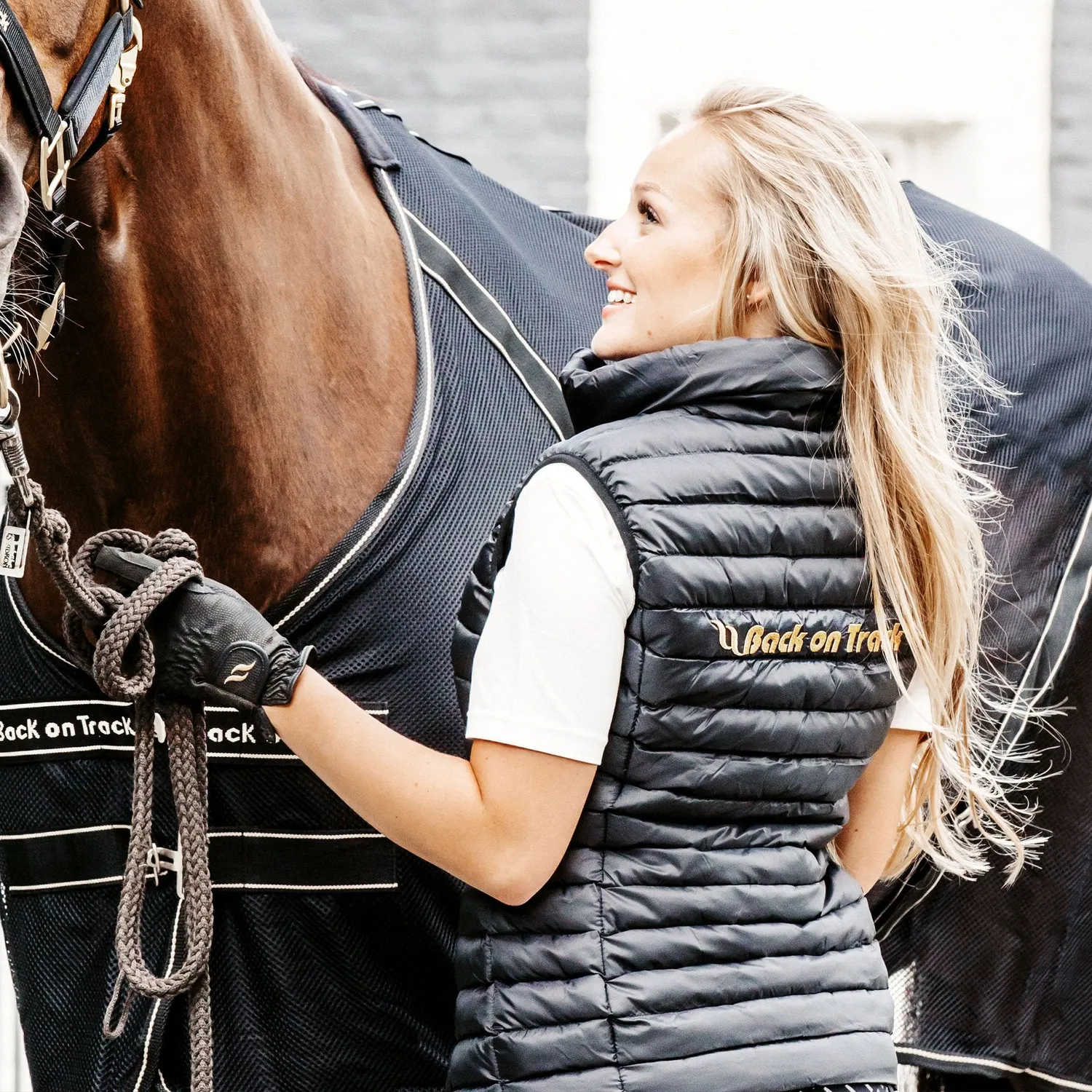 Back on Track Luna gilet femme noir chaud