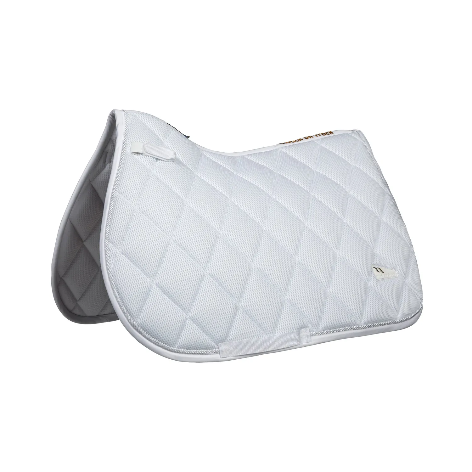 Back on Track Airflow tapis de selle saut blanc respirant