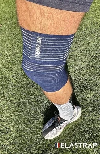 ELASTRAP Genouillère ligamentaire bleue 180 cm