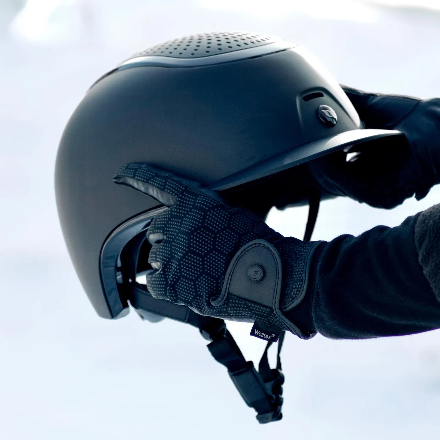 Back on Track Strixx casque équitation noir M MIPS