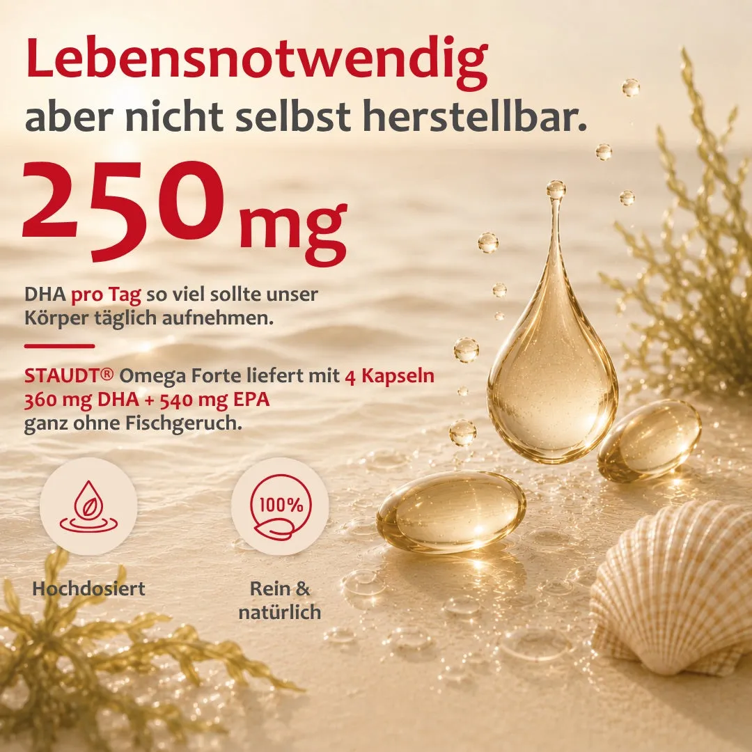 Staudt Omega Forte complément oméga capsules