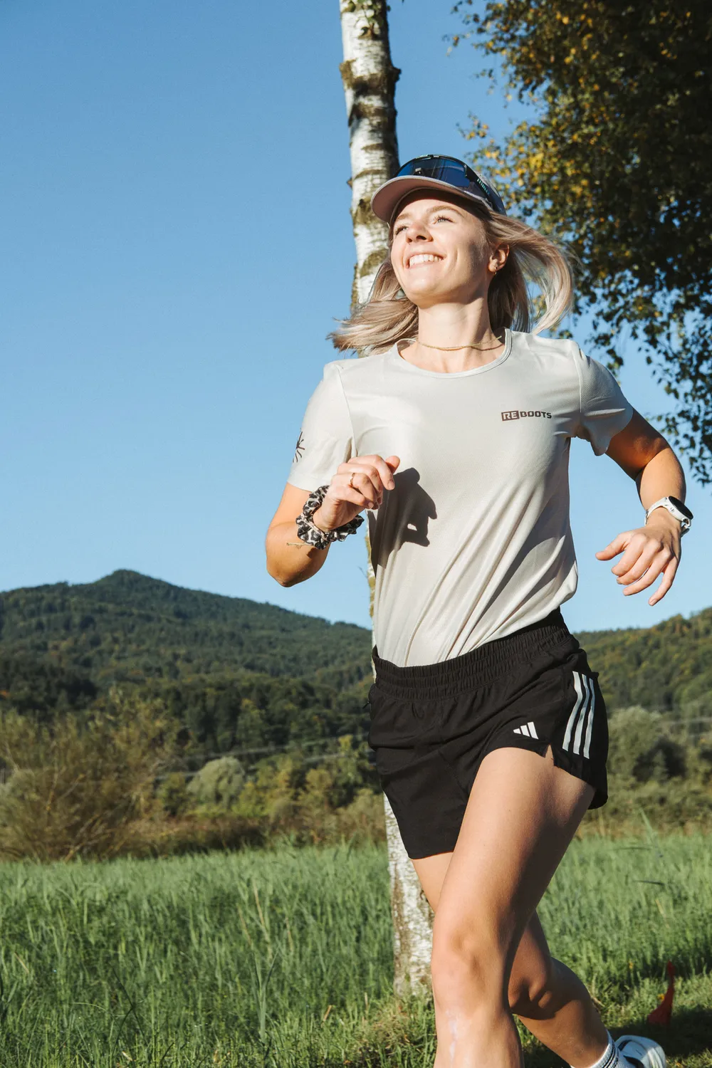 Reboots t-shirt course femme running léger taille M