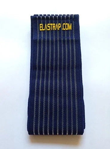 Elastrap bande maintien bleu 180 x 7,5 cm poche glace