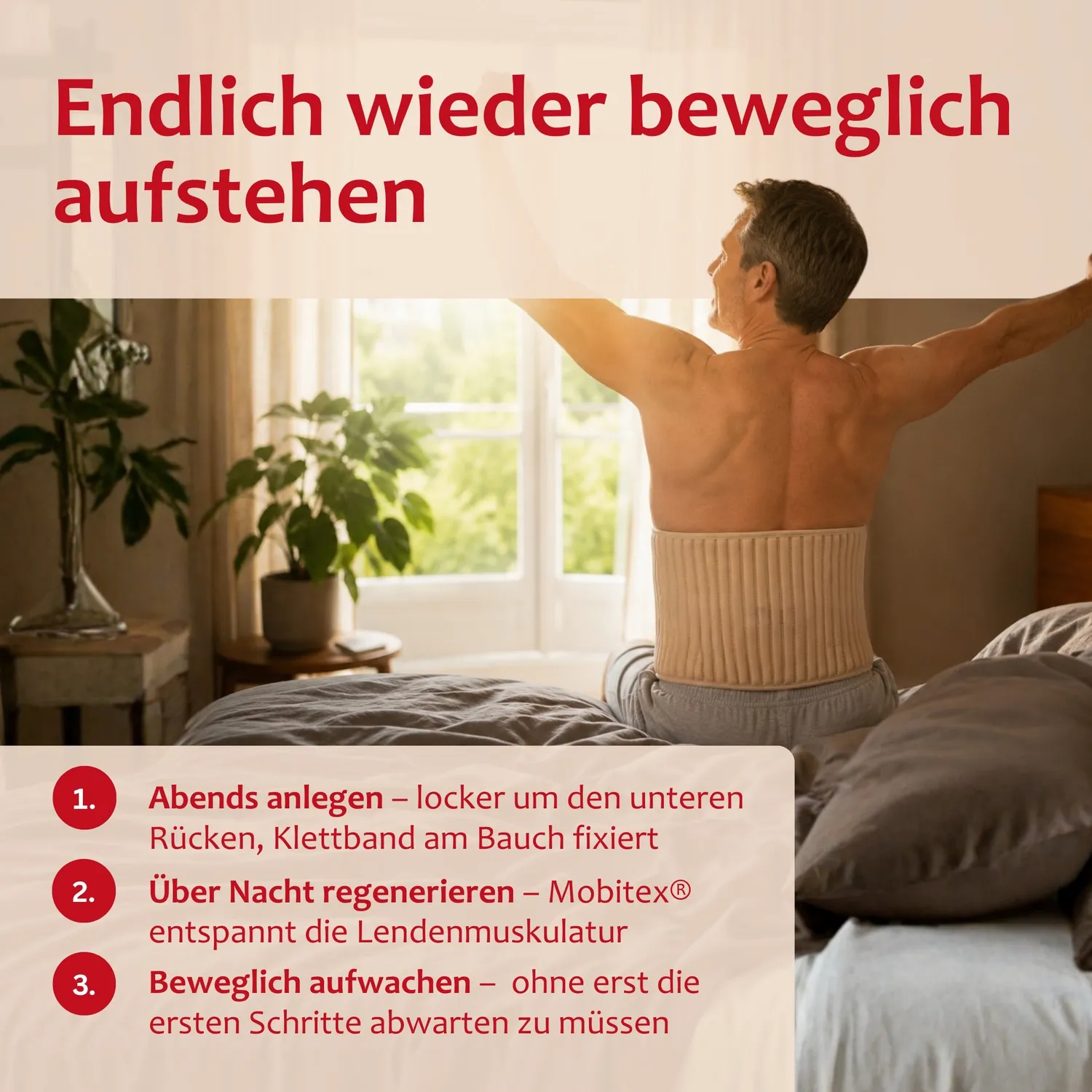 Staudt Rücken-Manschette manchette dos thérapeutique